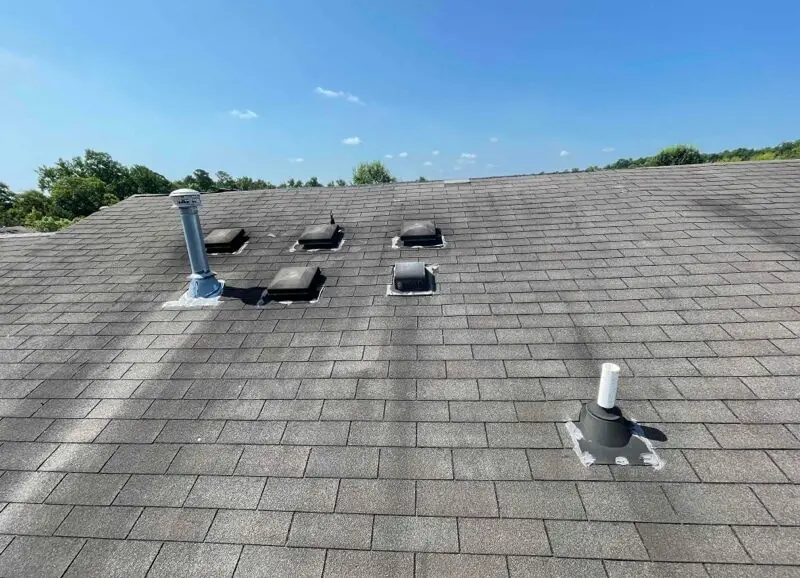Roof with multiple potential roof leaks - Artisan Quality Roofing Roof with multiple potential roof leaks