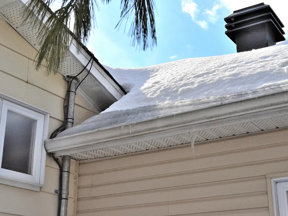 What is a roof ice dam, and how do I fix it?