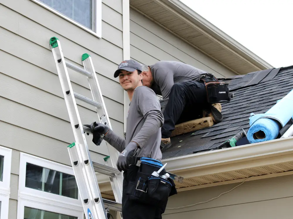Will Repair tech - Artisan Quality Roofing Will roof repair technician repairs roof
