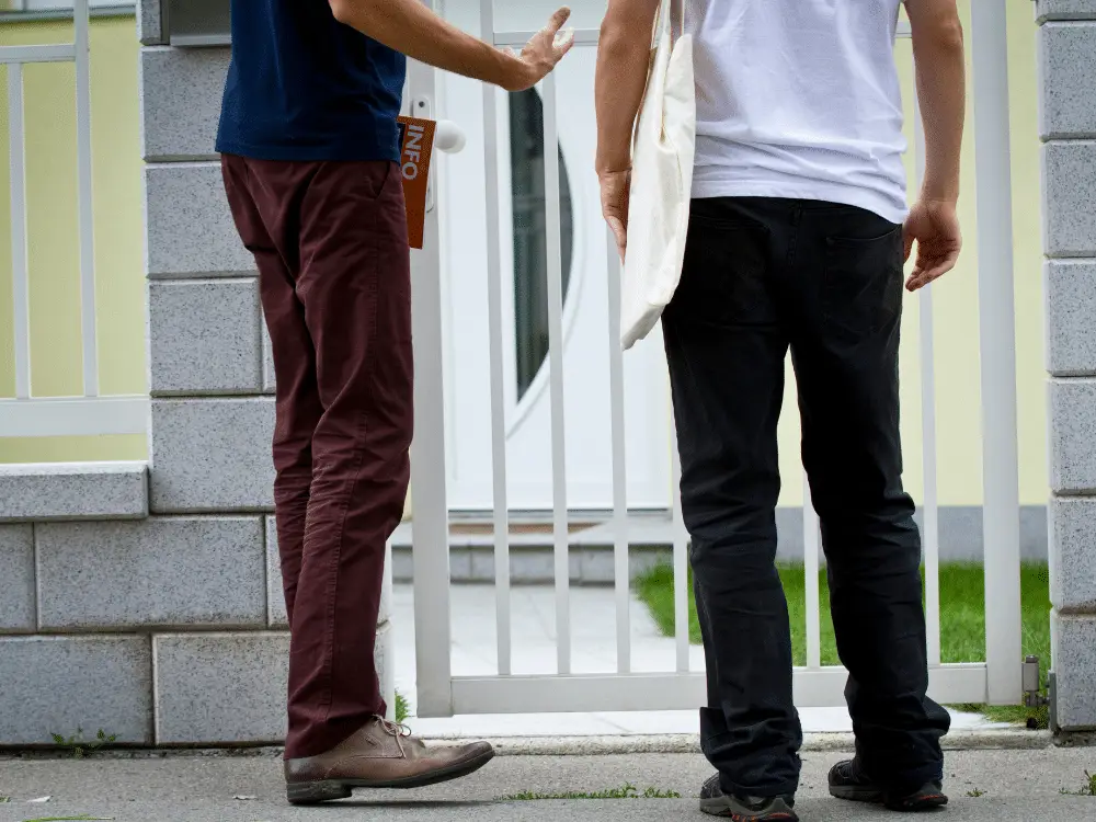 Storm chasers go door to door soliciting jobs