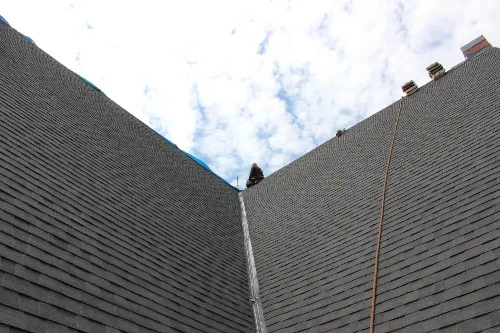Church roof open valley flashing - Artisan Quality Roofing Church roof open valley flashing