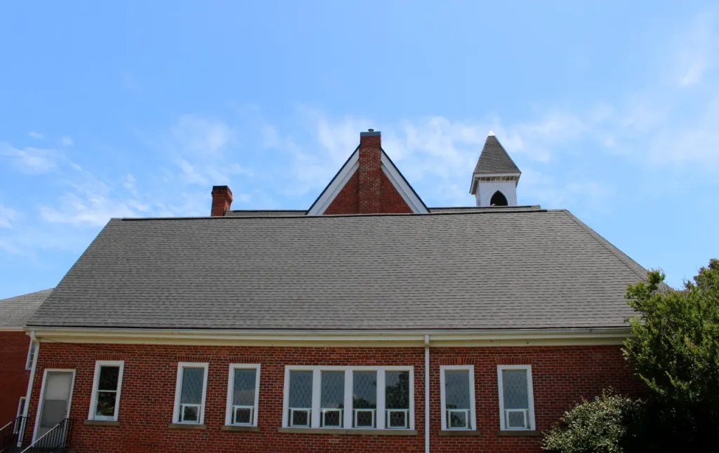Church steep roof slope - Artisan Quality Roofing Church steep roof slope